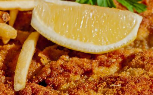 Pfannenschnitzel im Restauration Kopernikus