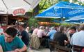 Biergarten des Restaurants Restauration Kopernikus, Nürnberg