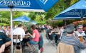 Biergarten des Restaurants Restauration Kopernikus, Nürnberg