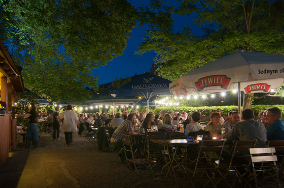Biergarten Restauration Kopernikus Nürnberg